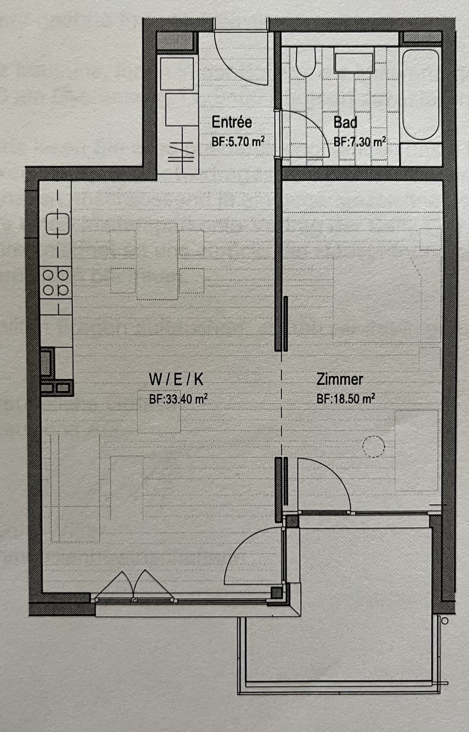 Appartamento di 2 ½ locali, foto 7 di 7