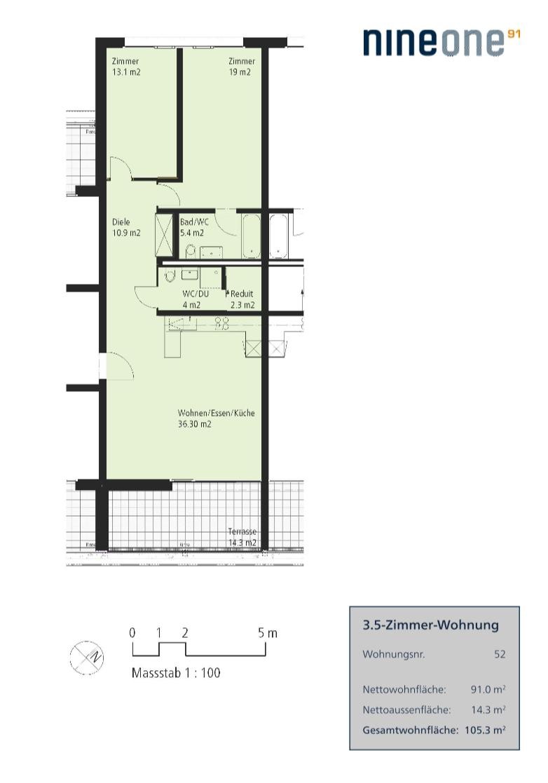 Appartamento di 2 ½ locali, foto 6 di 7