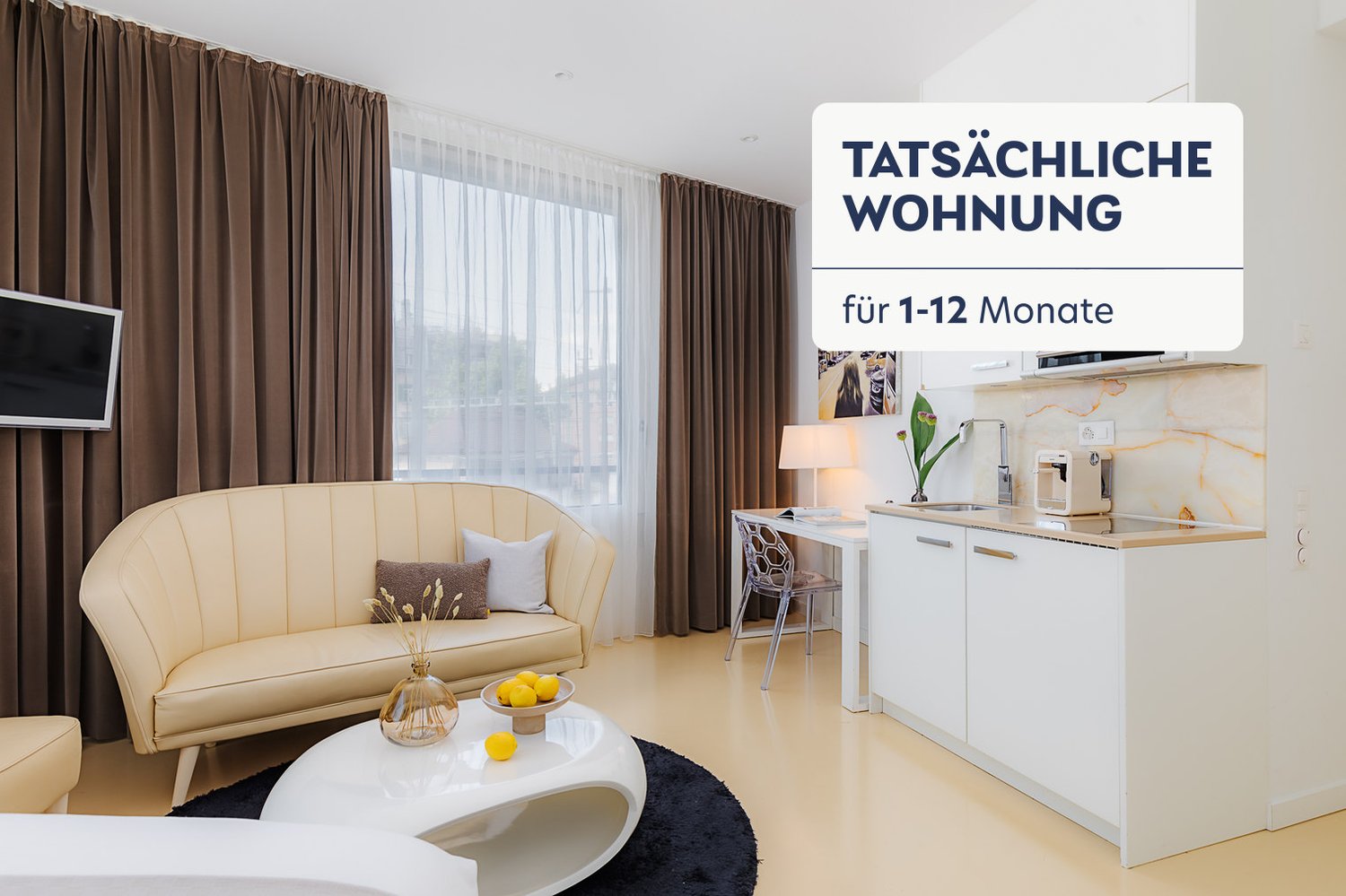 1 room furnished flat