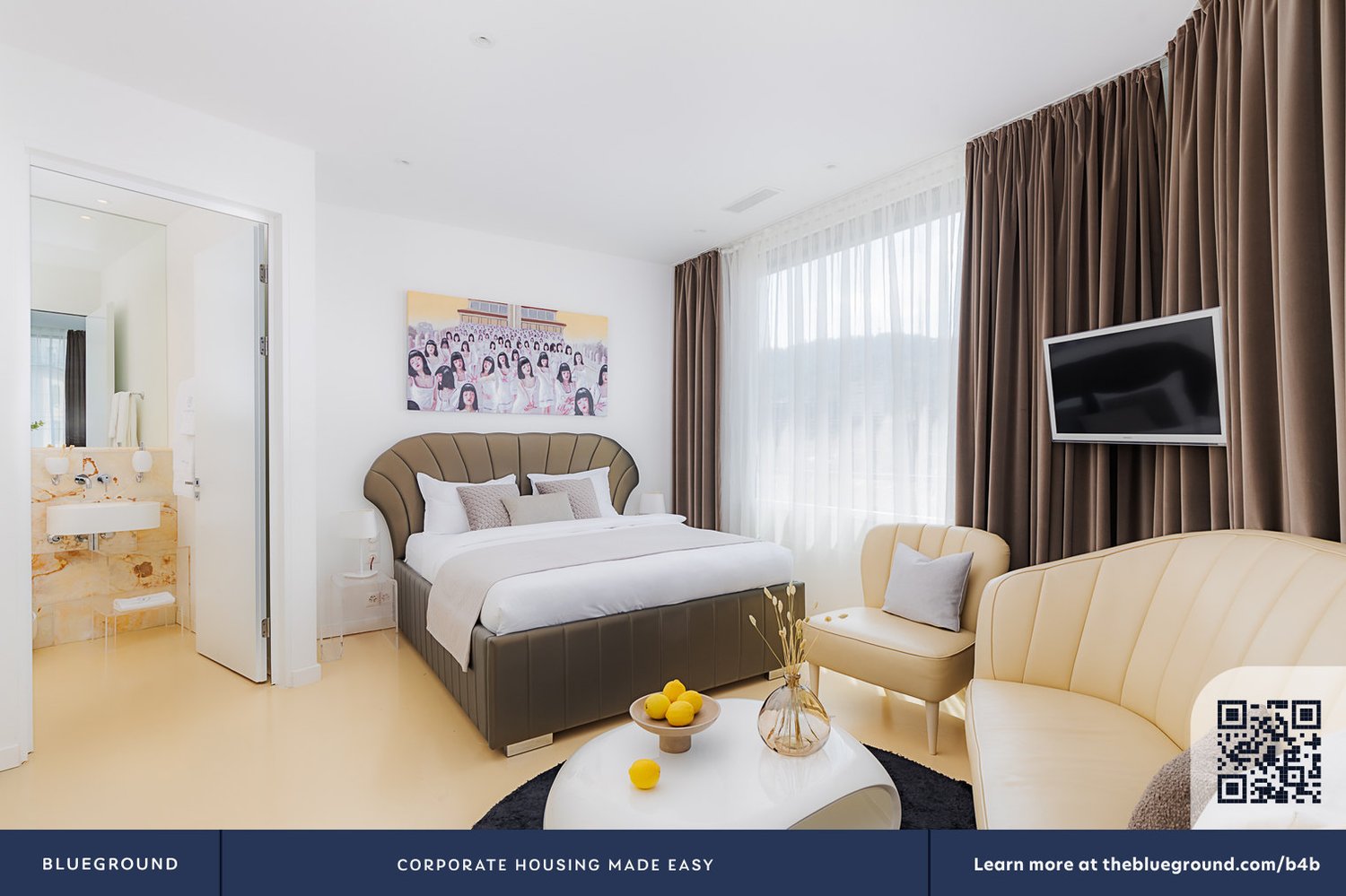 1 room furnished flat