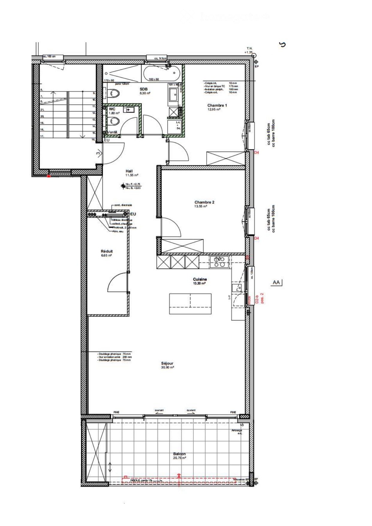 3 ½ Zimmer Wohnung