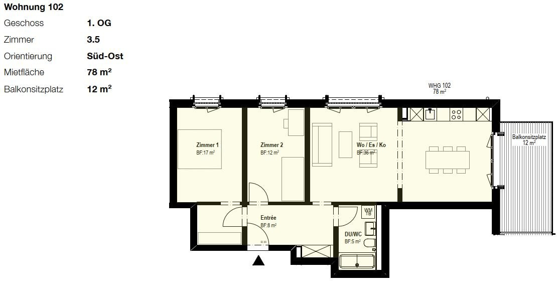 Appartamento di 2 ½ locali, foto 9 di 10