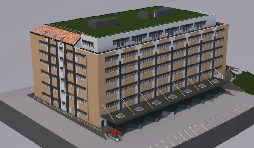 535m² oggetto industriale