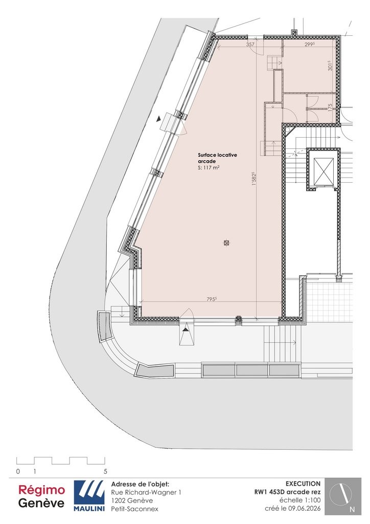 117m² negozio