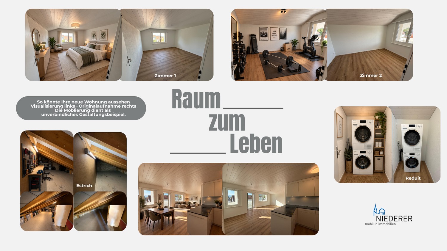 3 ½ rooms roof flat