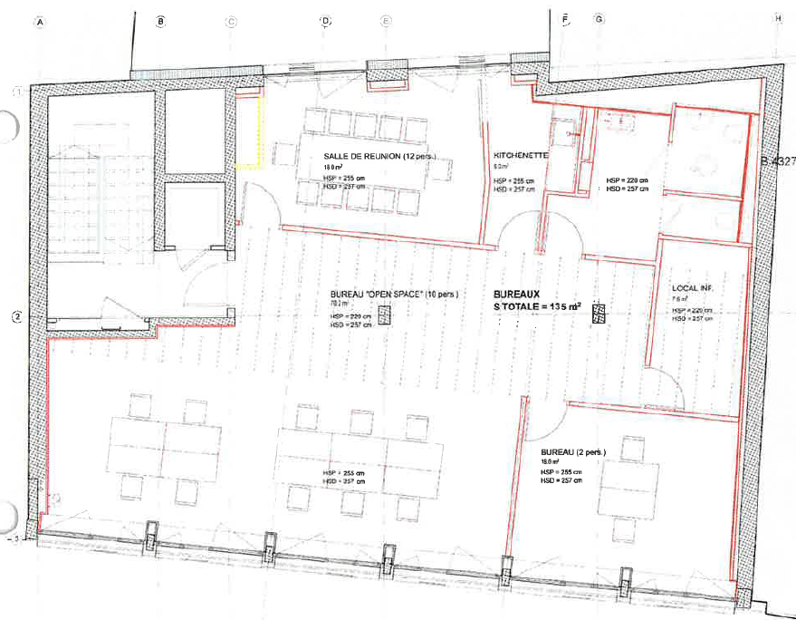135m² ufficio, foto 6 di 6