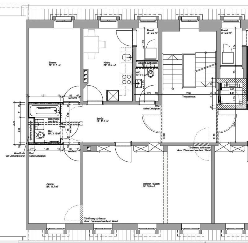 Appartamento di 3 ½ locali