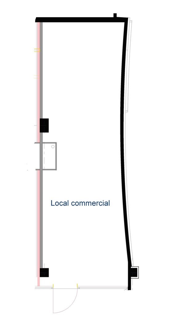 27m² commerciale