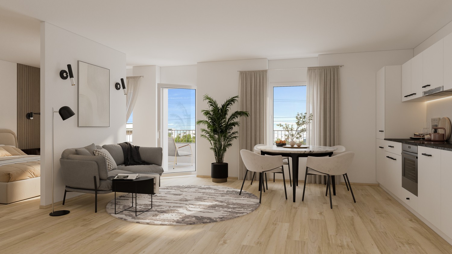 Appartamento di 1 ½ locali, foto 1 di 4