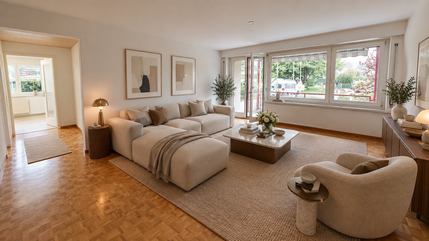 3 rooms apartment