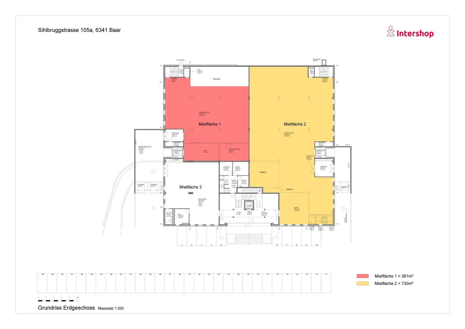 1111m² commerciale