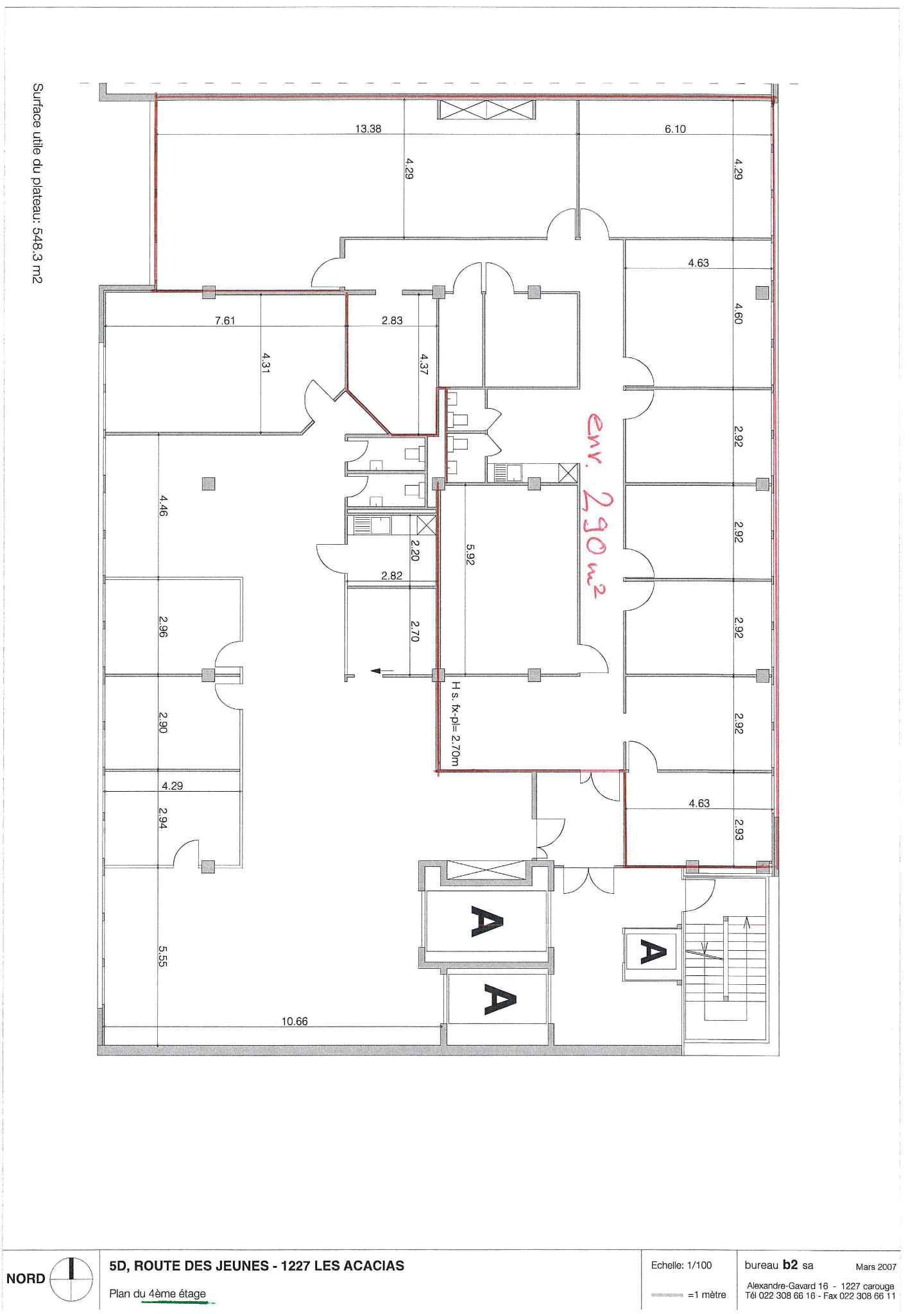 290m² commerciale