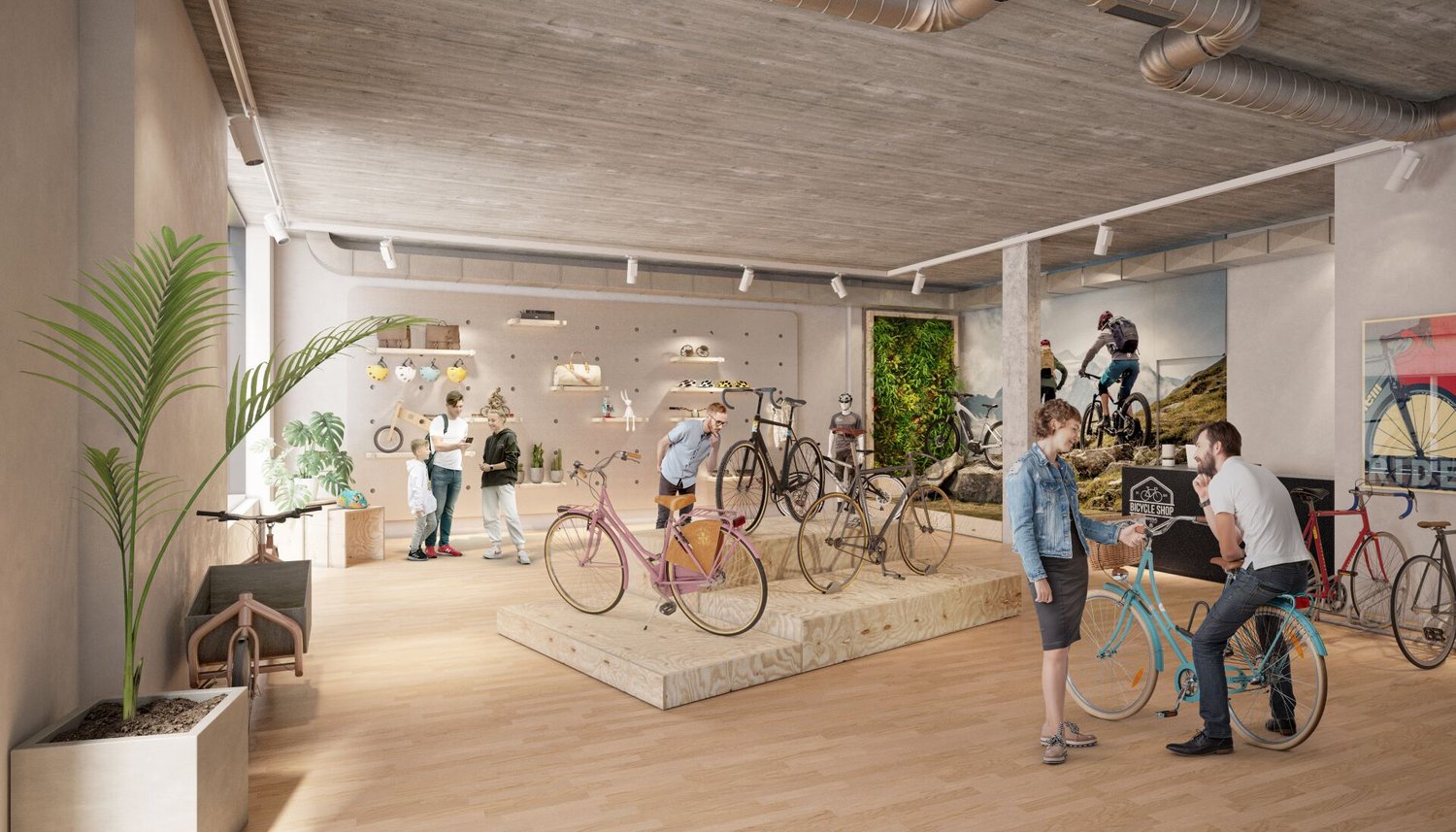 28m² commercial