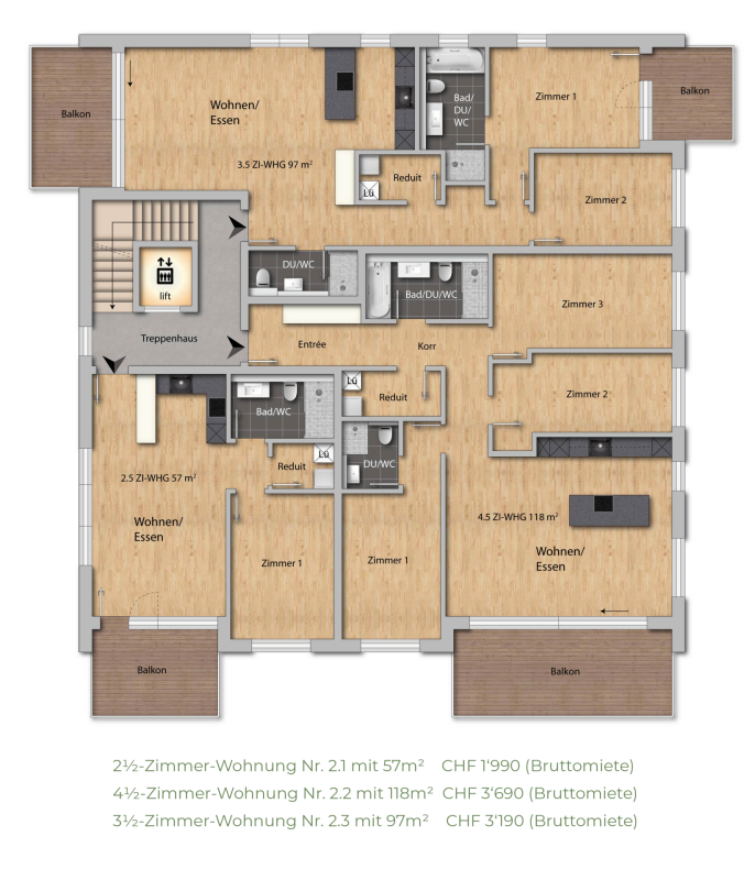 Appartamento di 4 ½ locali, foto 9 di 9