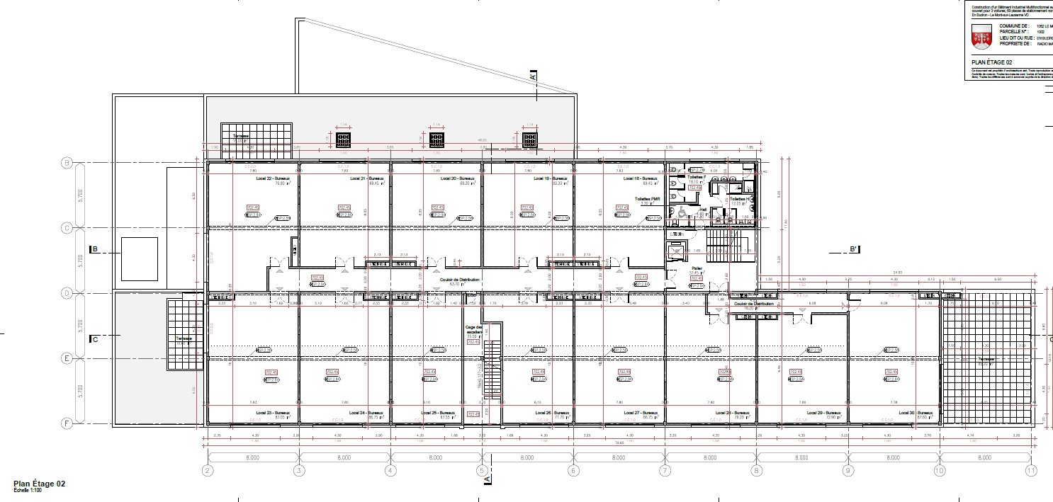 538m² oggetto industriale