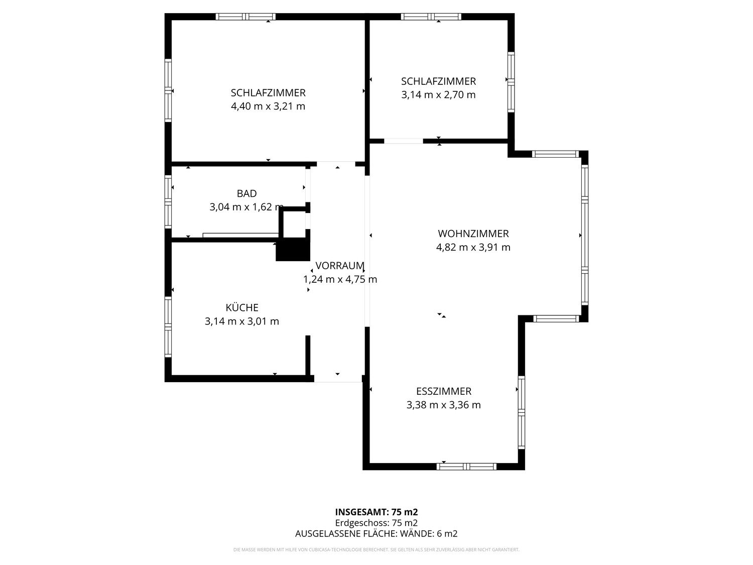 Appartamento di 3 ½ locali
