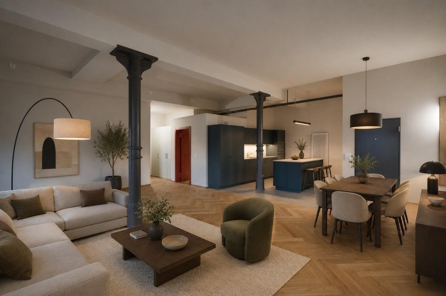 2 ½ rooms apartment