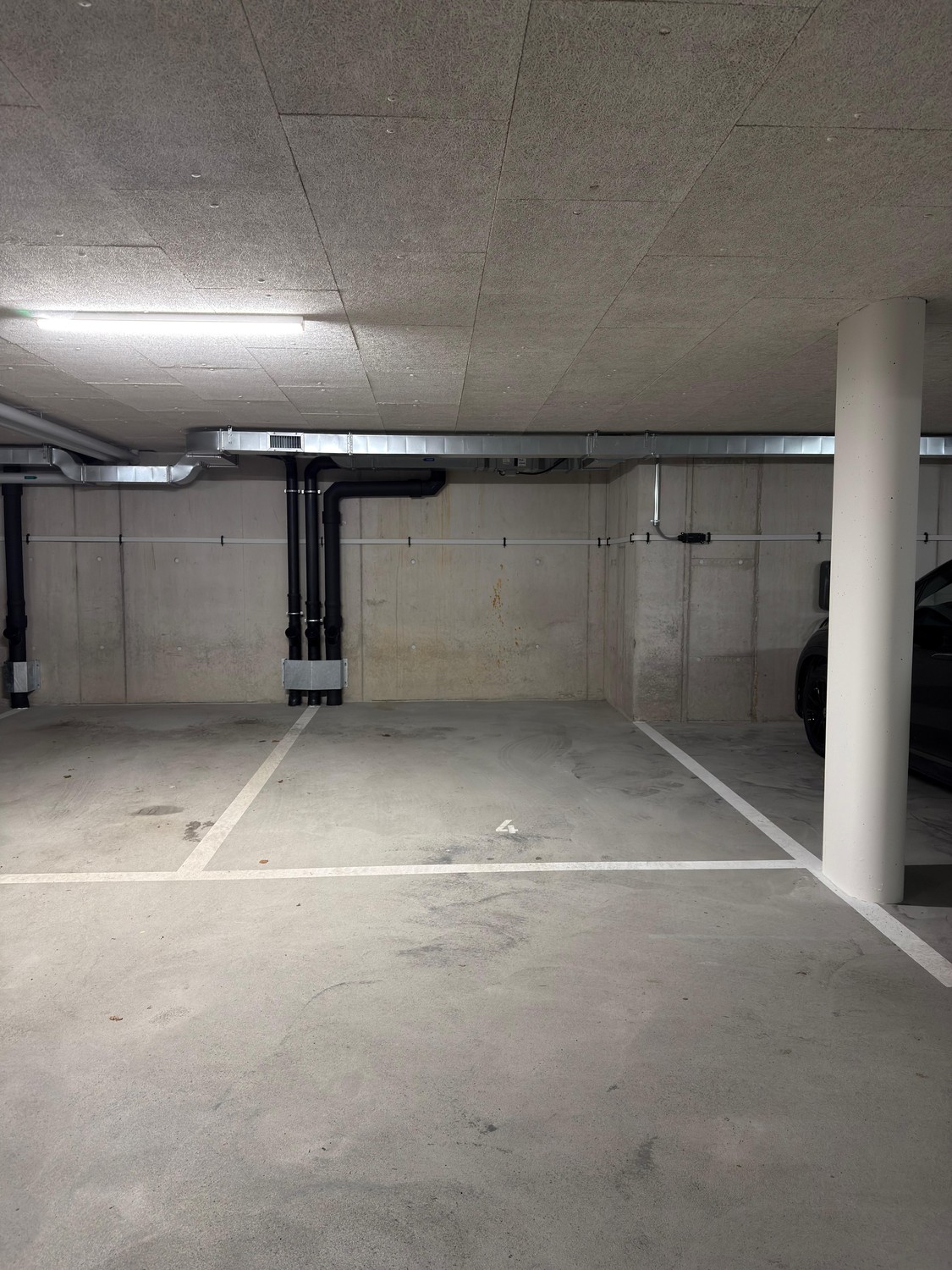 Posto auto sotterraneo