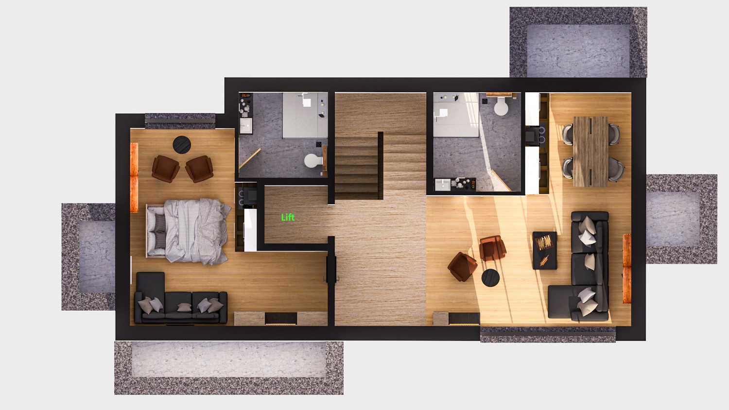 2 ½ rooms apartment, foto 6 di 6