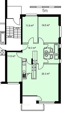 Appartamento di 4 ½ locali