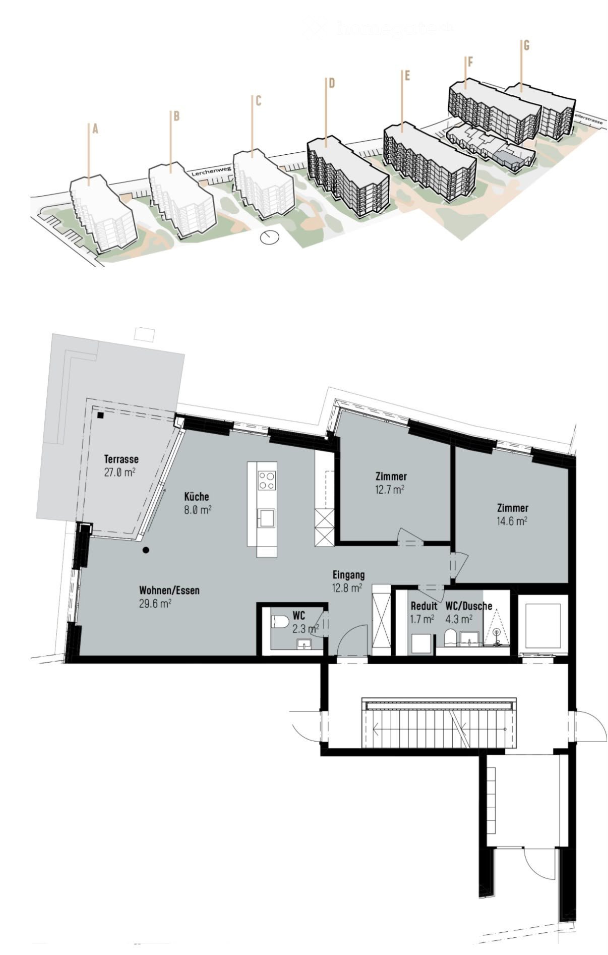 3 ½ room apartment