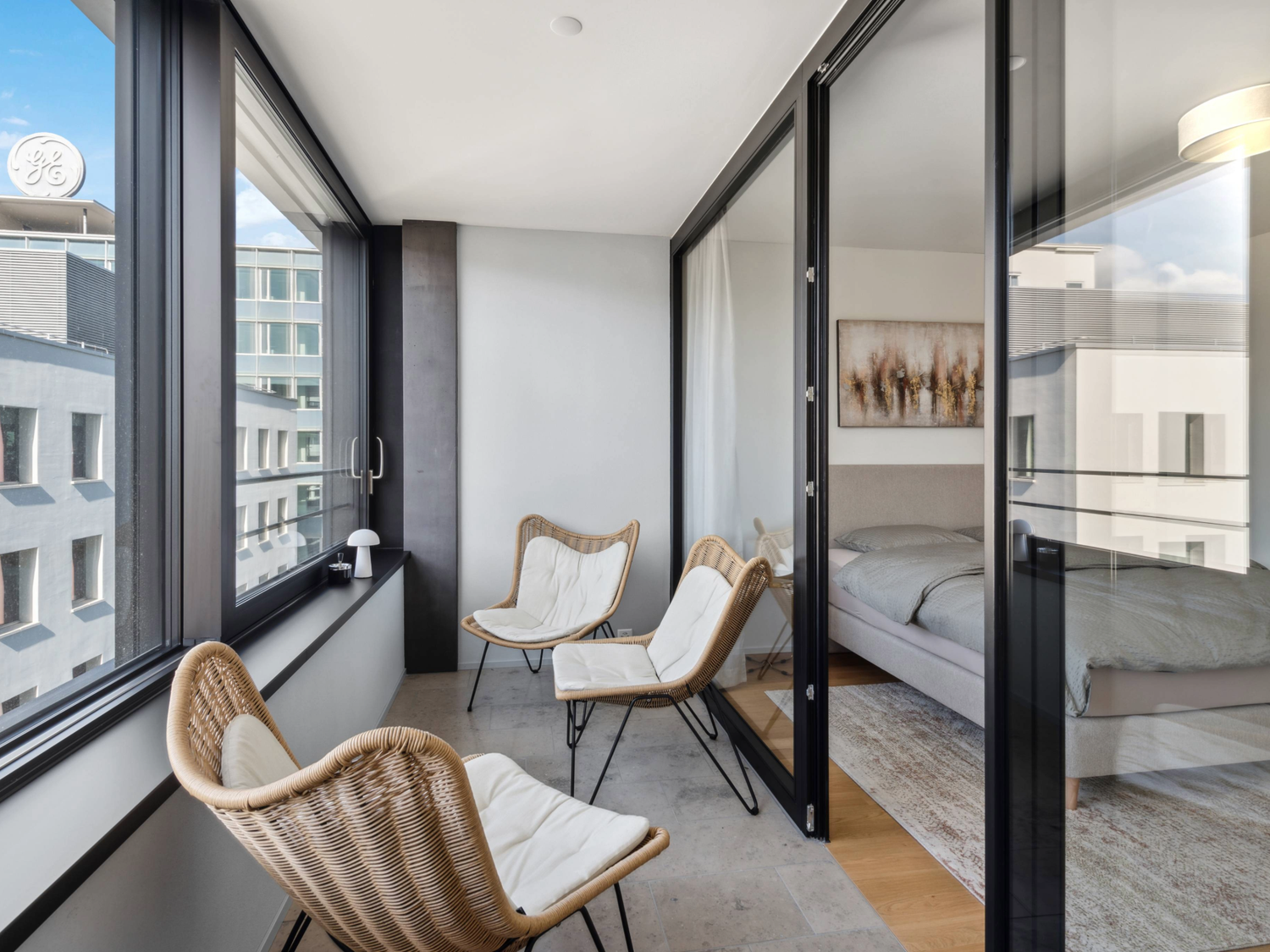 2 ½ rooms furnished flat