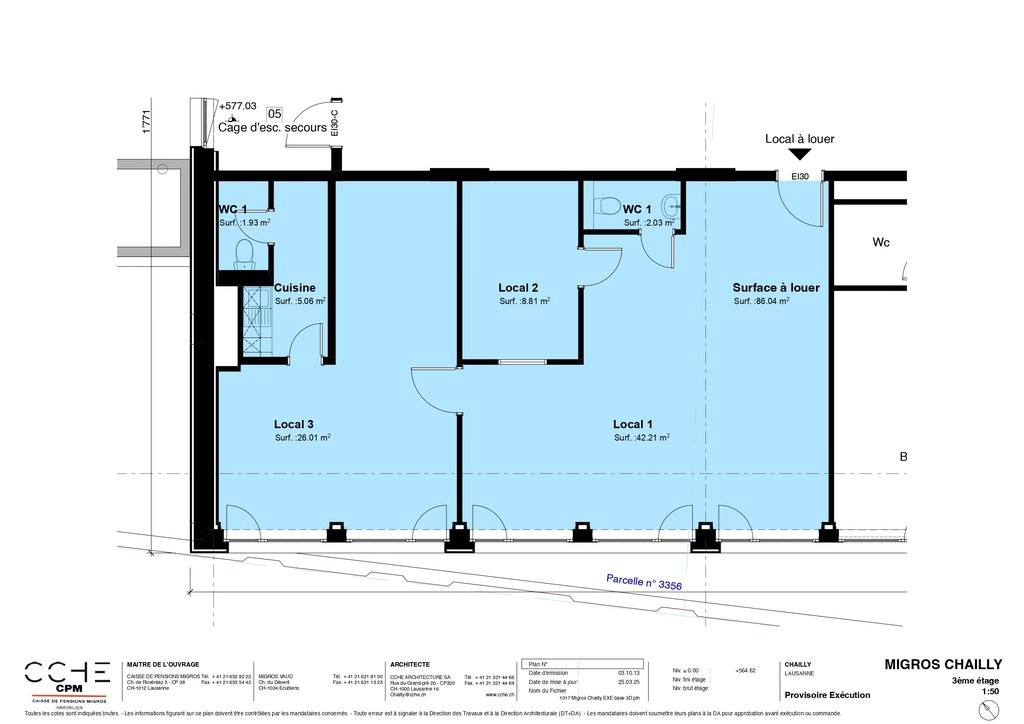 87m² ufficio
