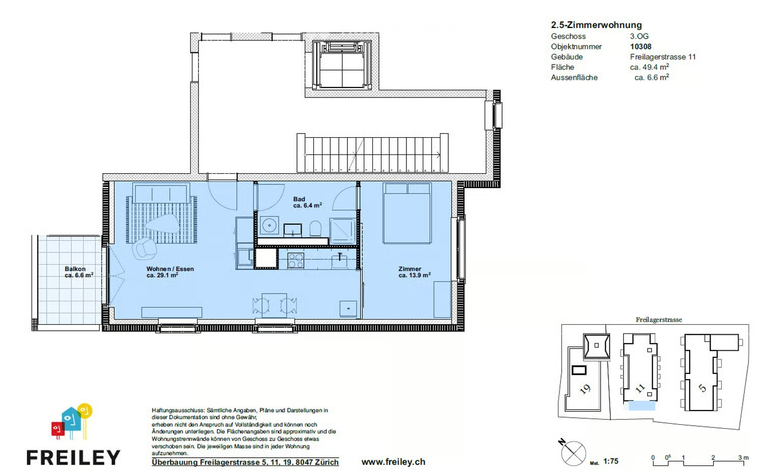 Appartamento di 2 ½ locali