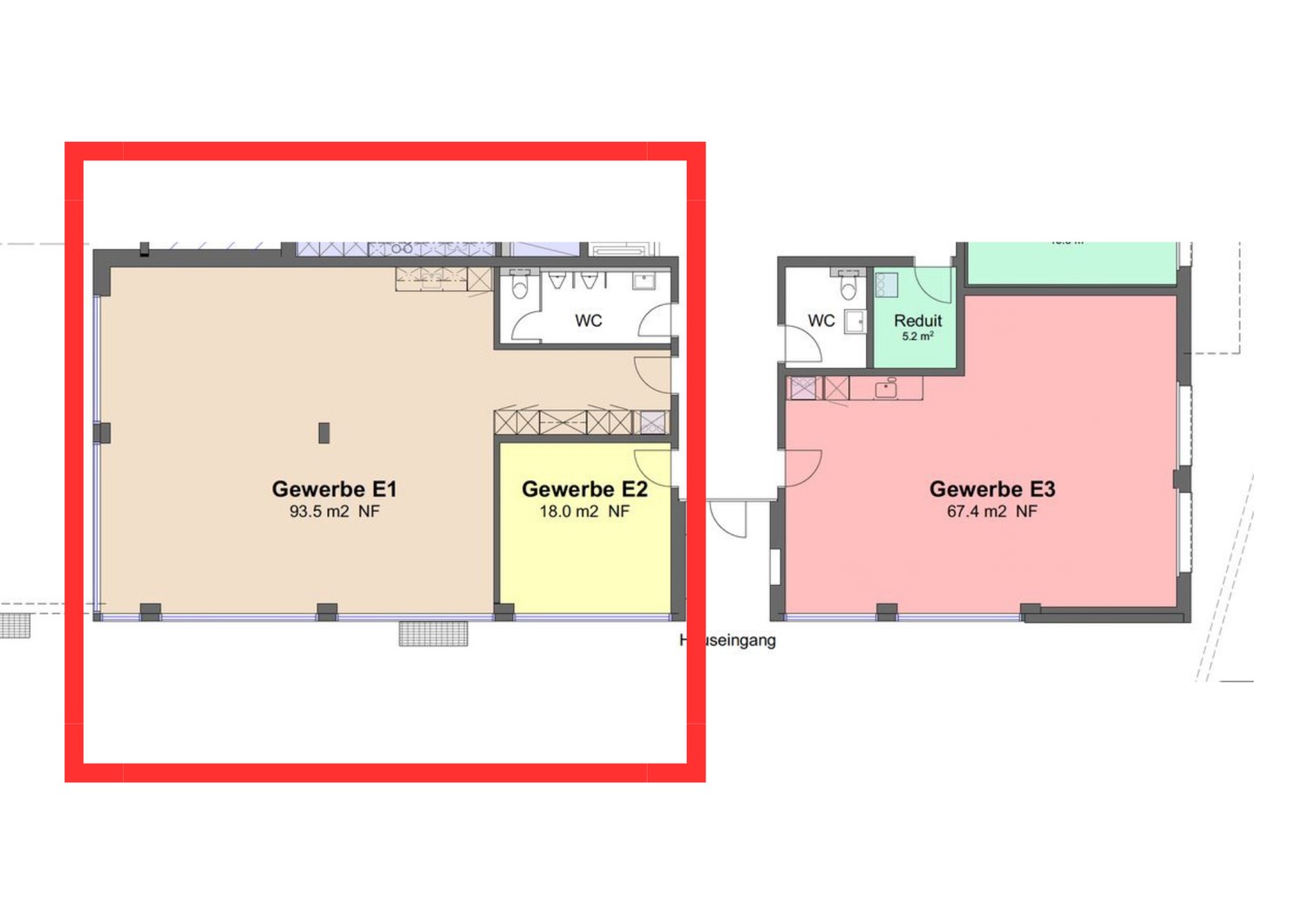 111m² commercial
