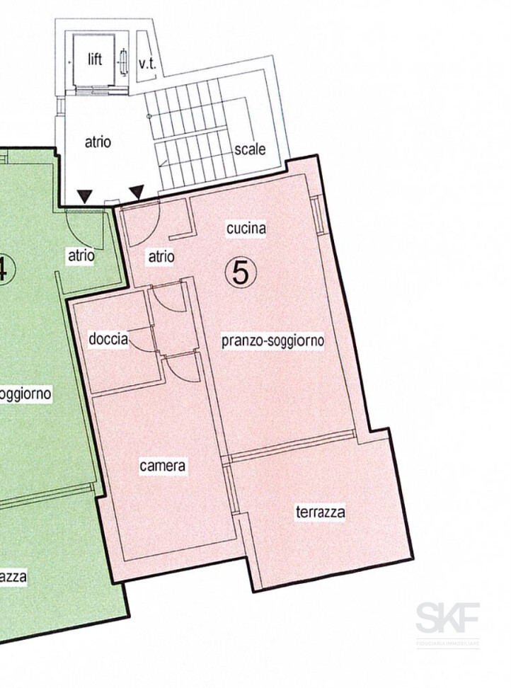 2 ½ rooms apartment