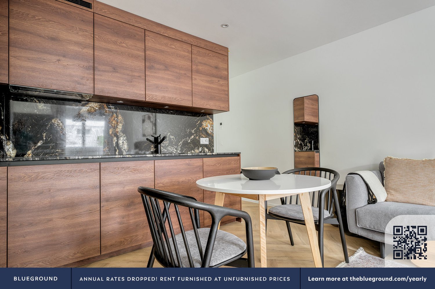 appartamento arredato con 1 ½ locali