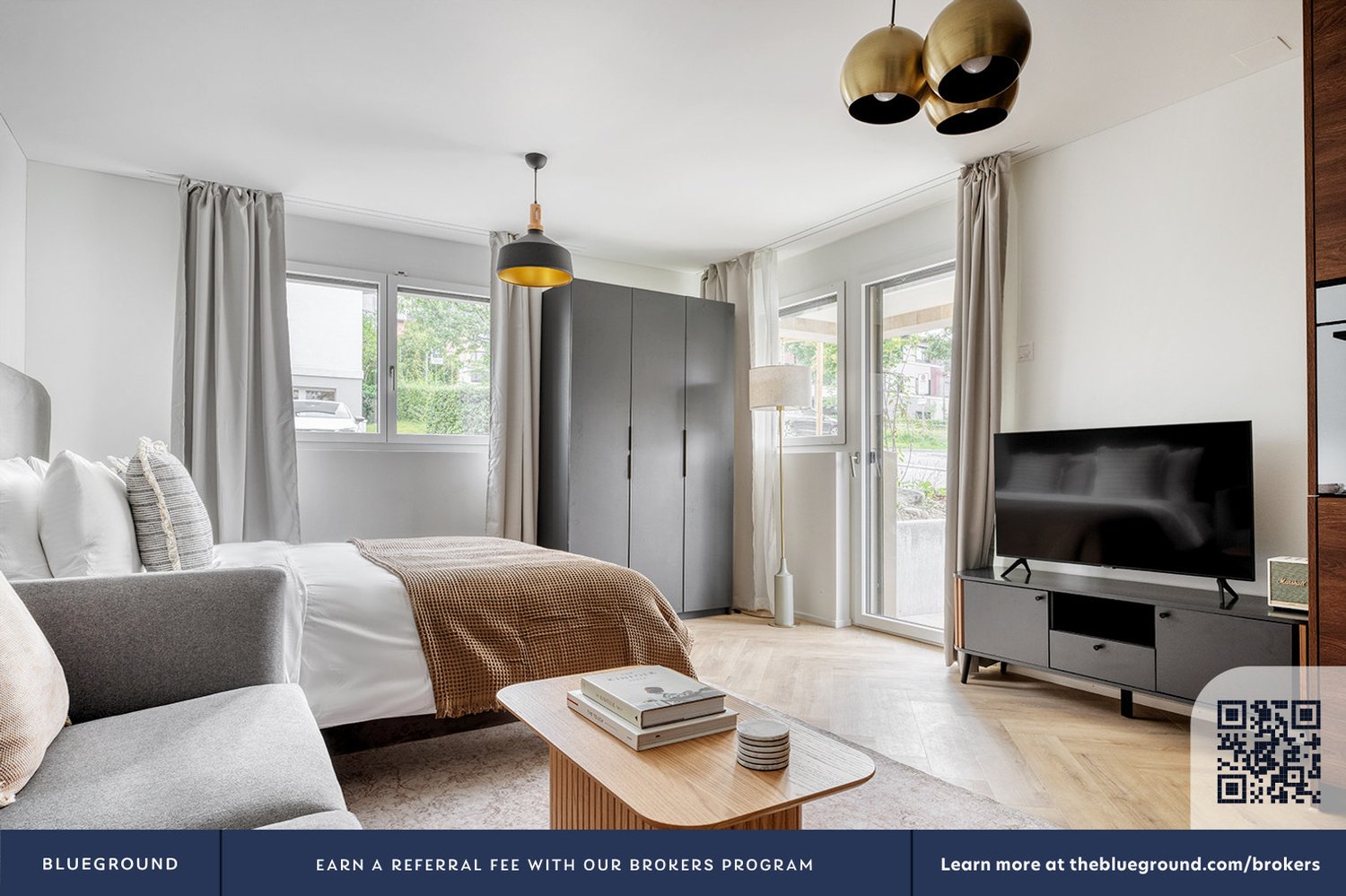 appartamento arredato con 1 ½ locali