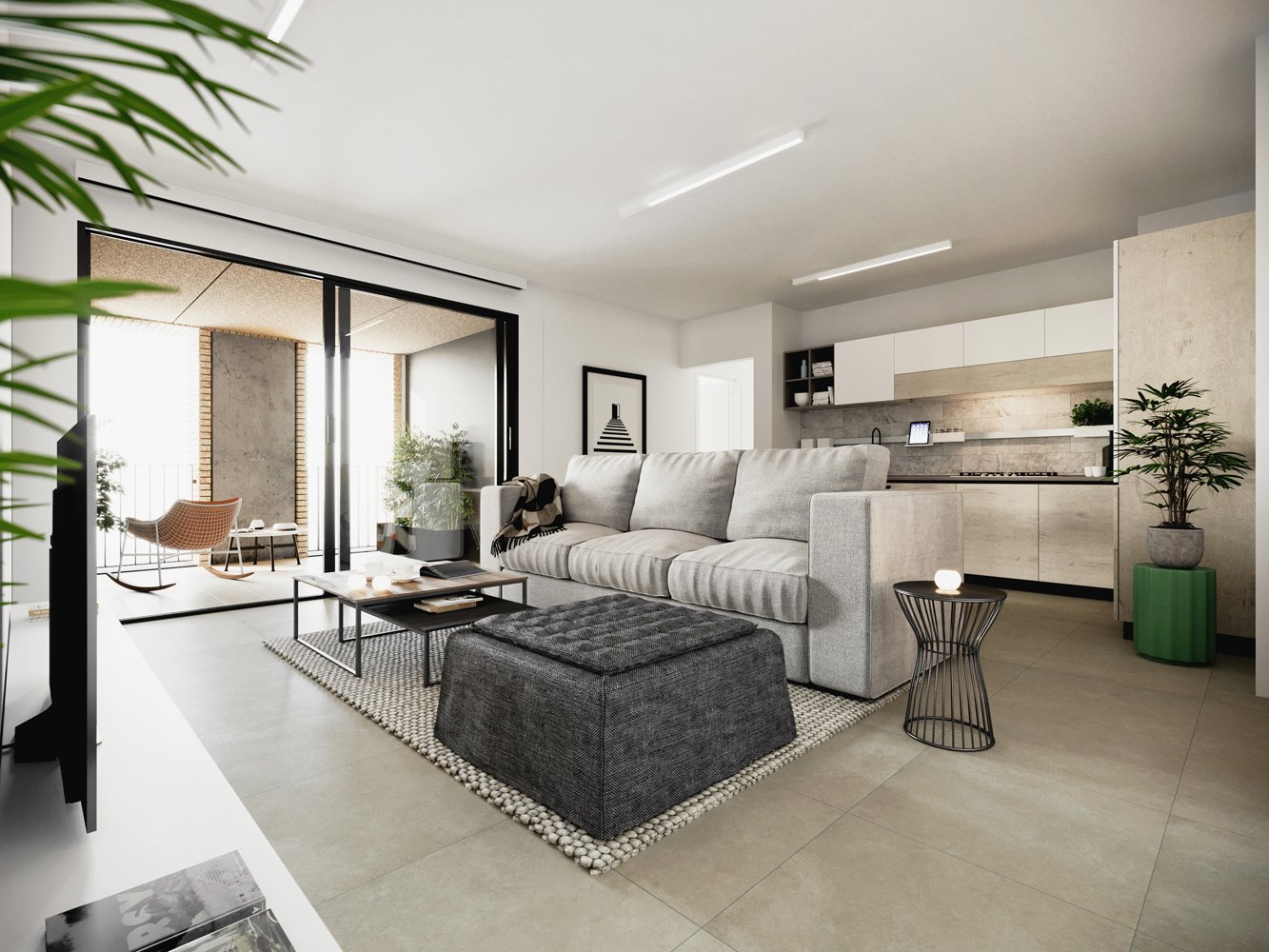 3 ½ rooms furnished flat, foto 1 di 9