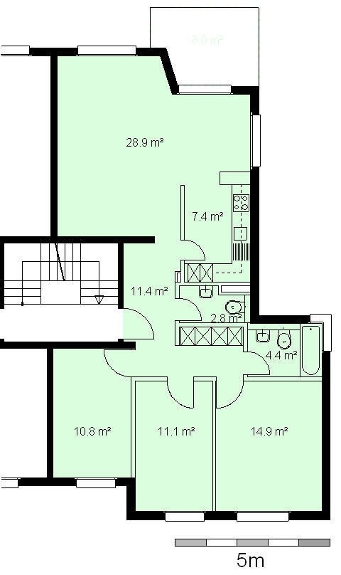 Appartamento di 4 ½ locali, foto 8 di 8
