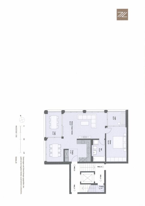 Appartamento di 2 ½ locali