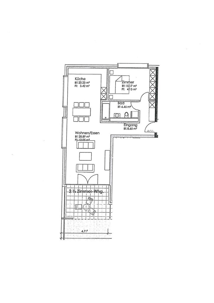 Appartamento di 2 ½ locali, foto 7 di 7