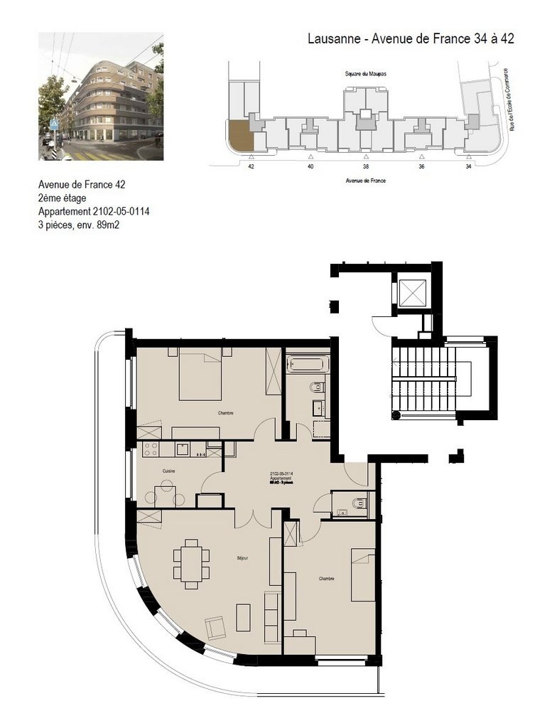 appartamento di 3 locali, foto 4 di 5