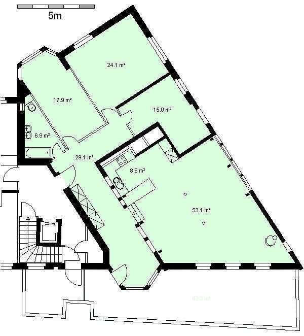 Appartamento di 4 ½ locali