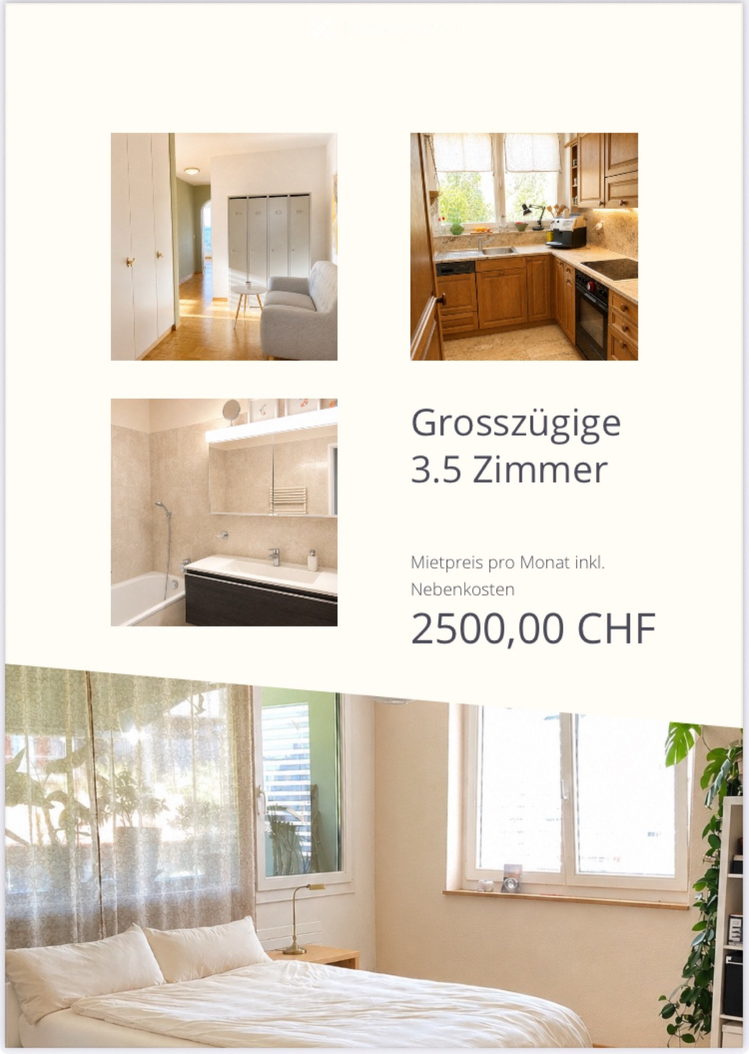 Appartement de 3 pièces