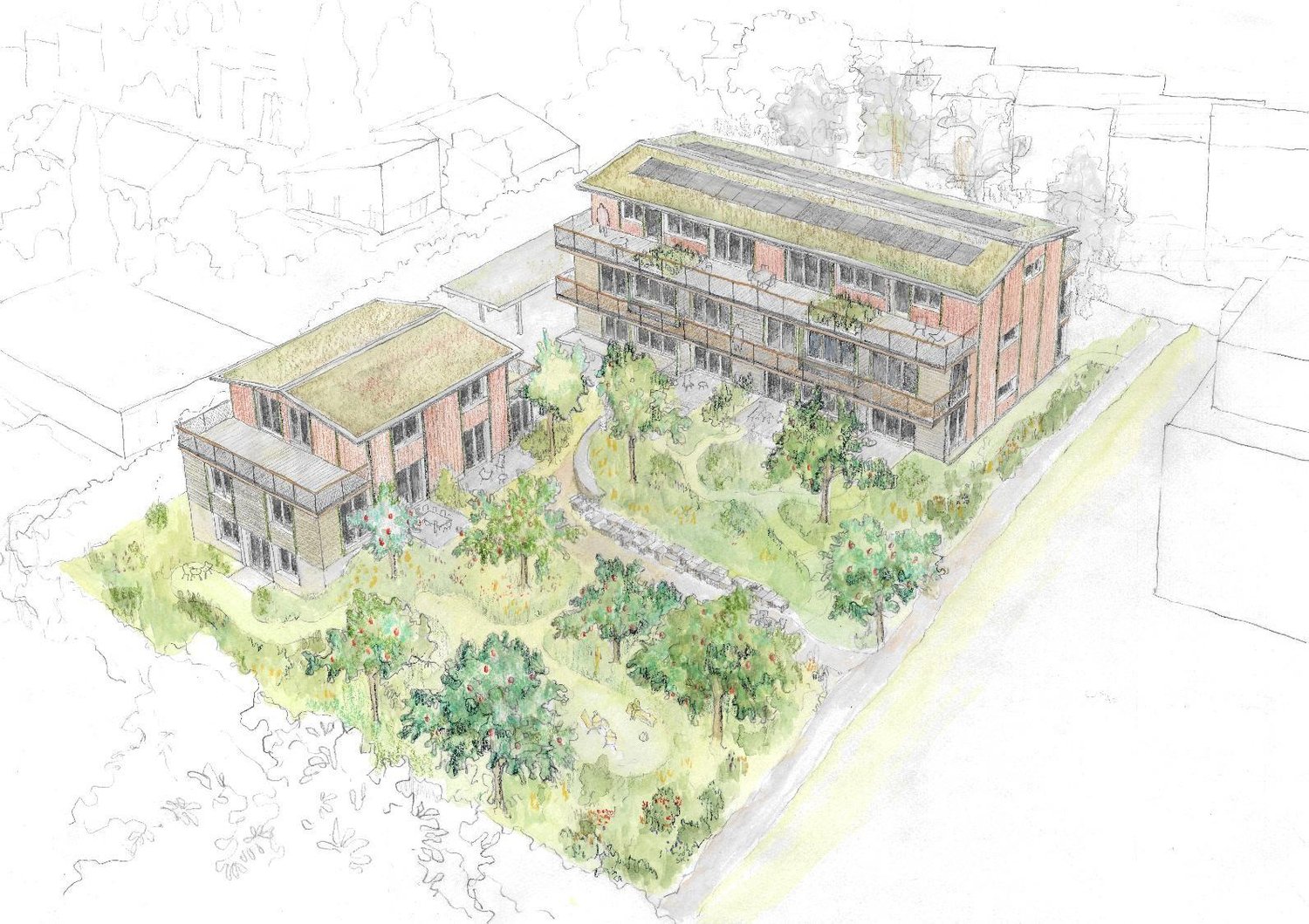 Duplex di 3 ½ locali, foto 2 di 3