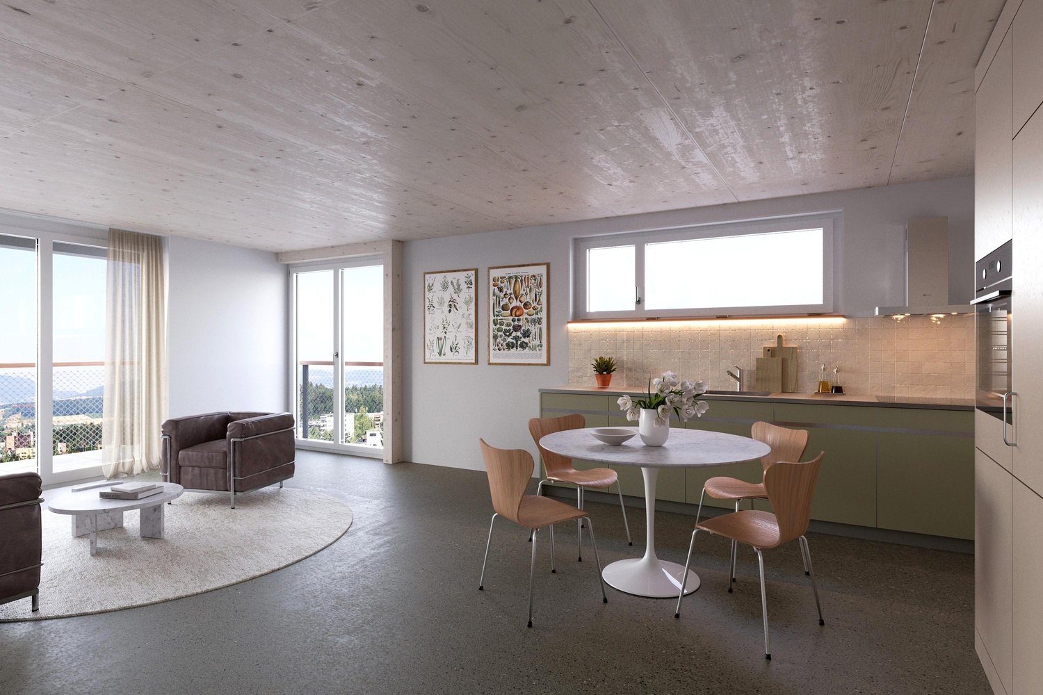 Duplex di 3 ½ locali, foto 3 di 3