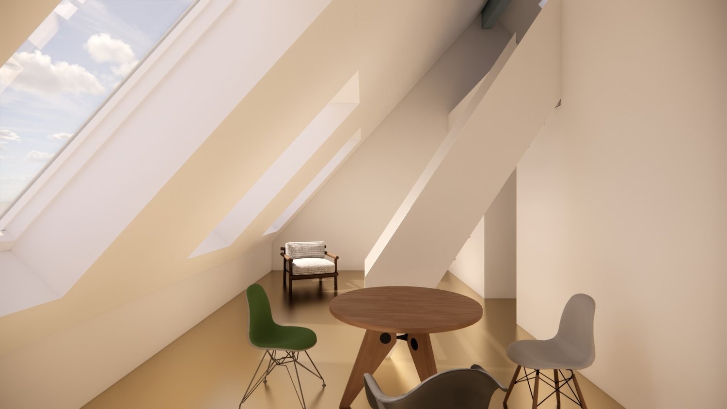 attico di 1 ½ locali, foto 2 di 4