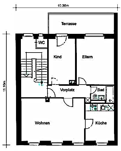 3 rooms apartment, foto 7 di 10