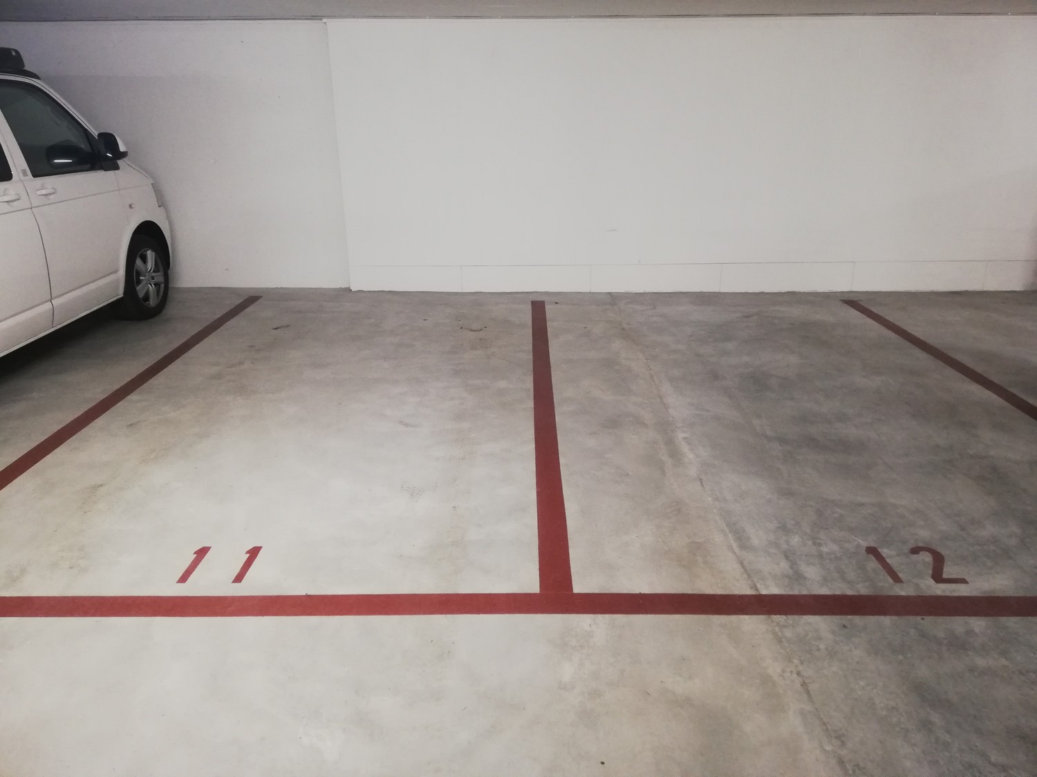 Posto auto sotterraneo