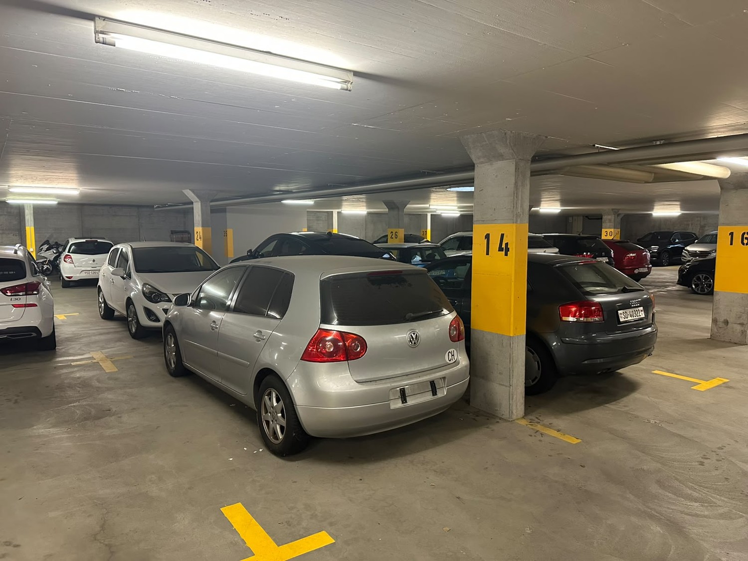 Posto auto interrato