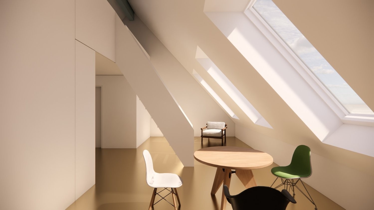 attico di 1 ½ locali, foto 1 di 3