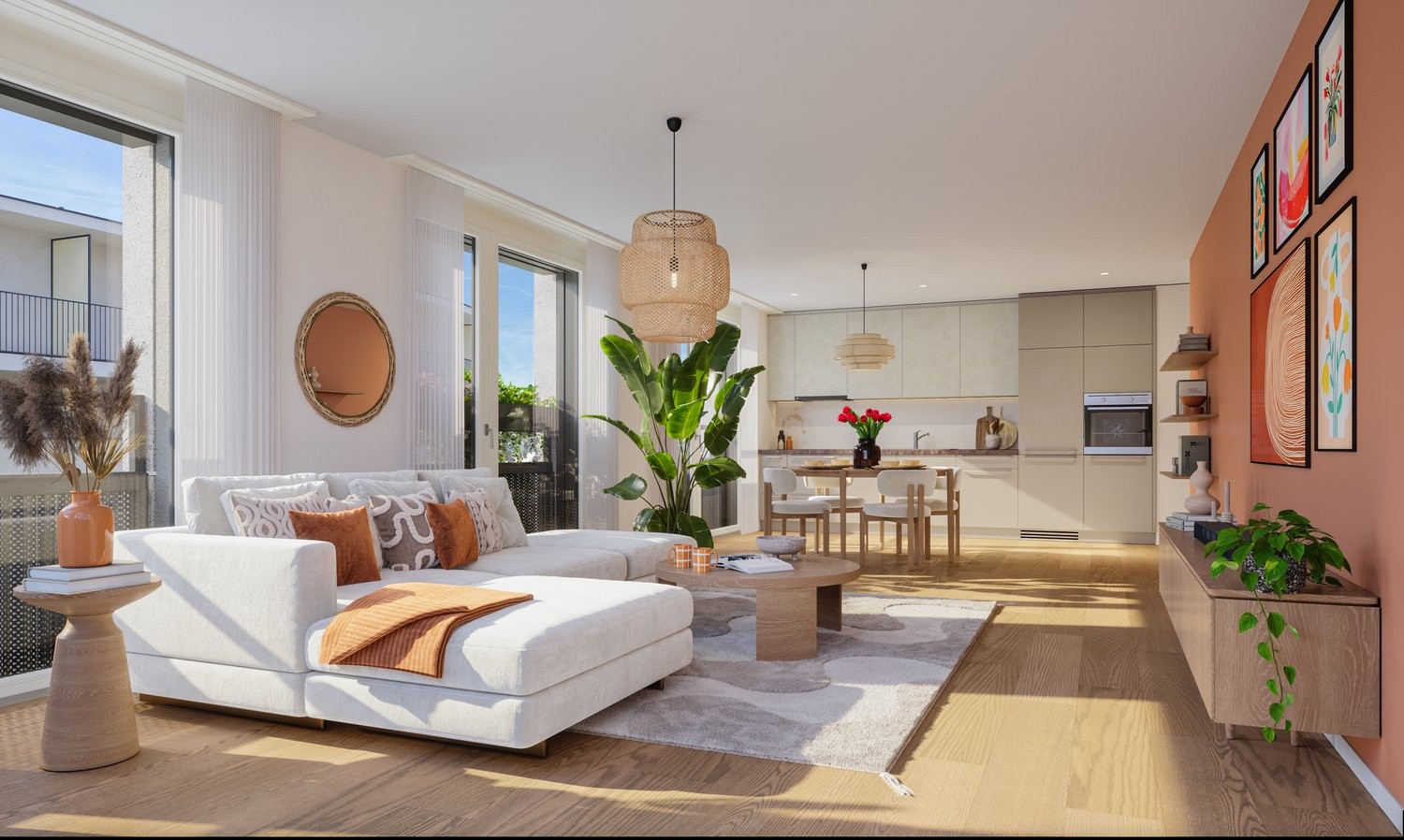 2 ½ rooms apartment