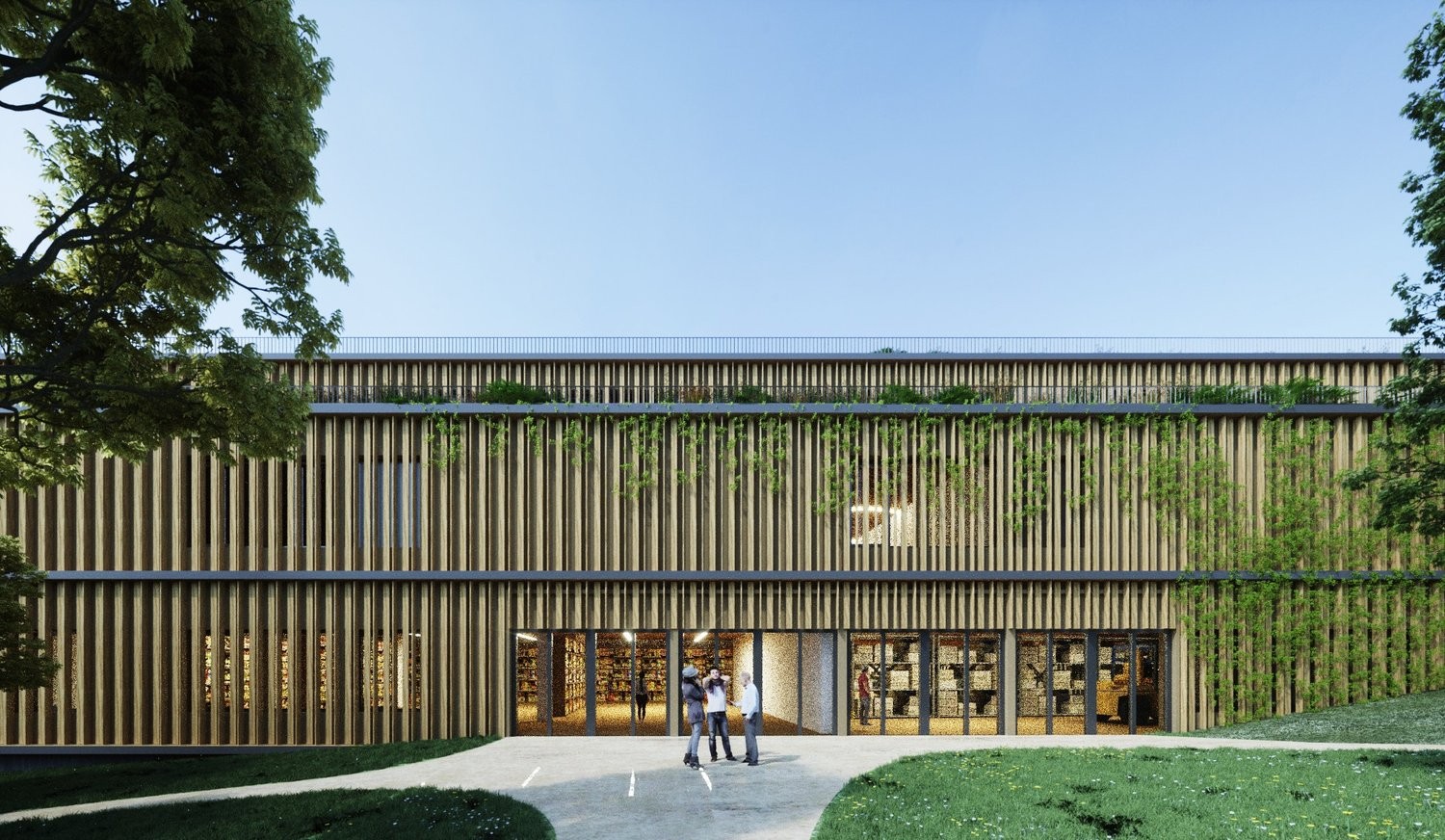 527m² storage room
