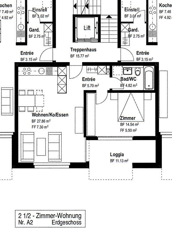 Appartamento di 2 ½ locali, foto 6 di 6