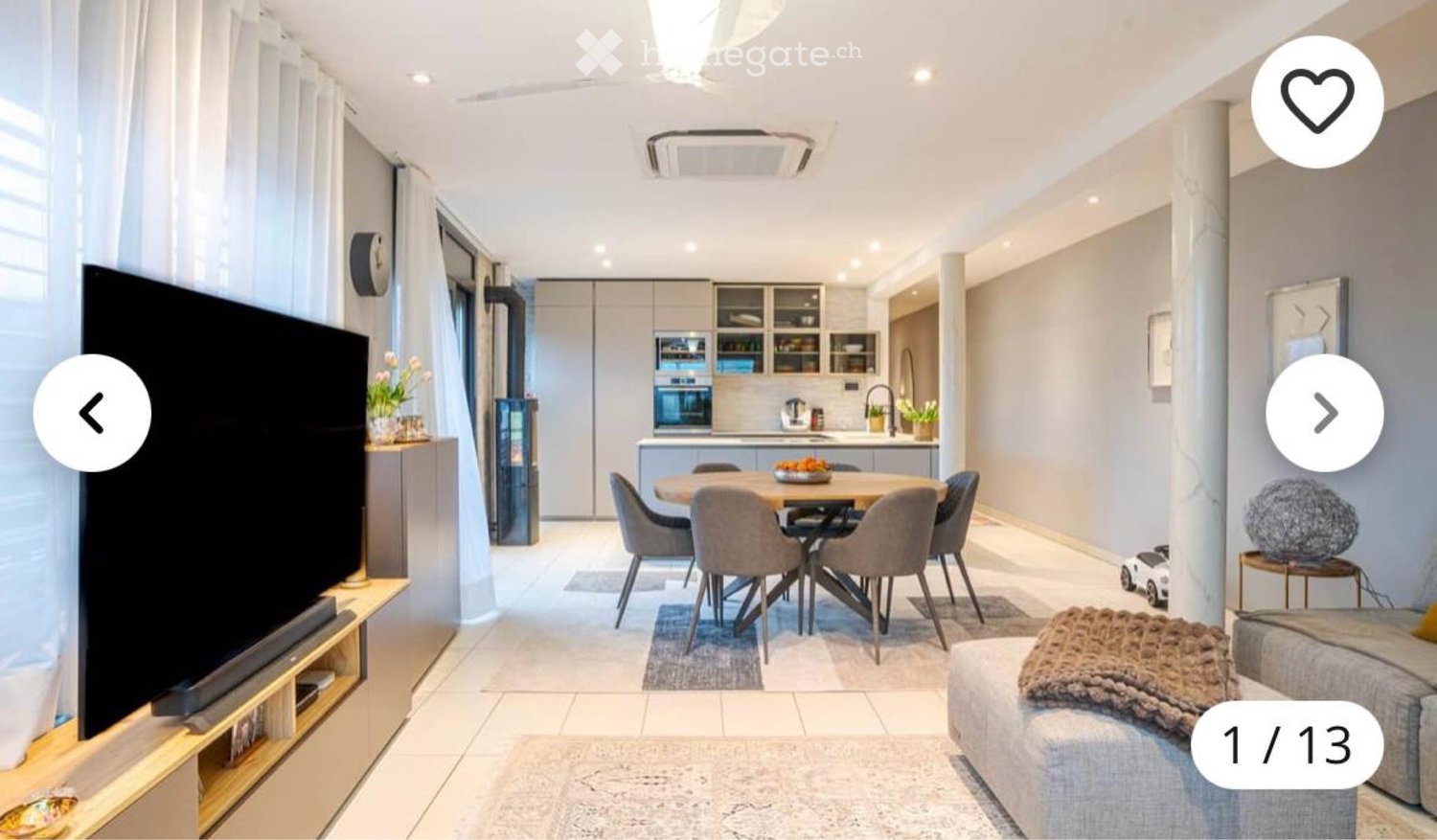 5 rooms apartment
